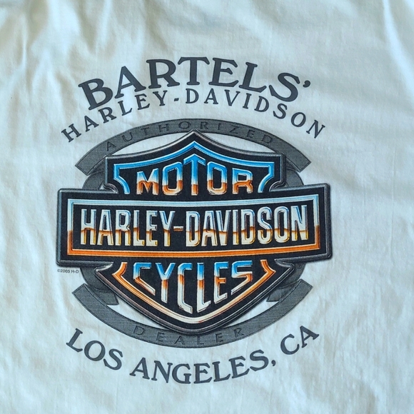 Harley Davidson Men's Long Sleeve Tee XL Los Angeles CA - Picture 3 of 5
